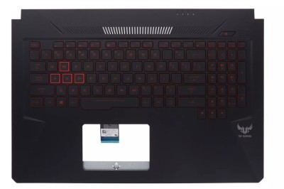 Carcasa superioara cu tastatura palmrest Laptop Gaming, Asus, TUF FX705D, FX705DD, FX705DT, FX705DU, FX705DY, FX705G, FX705GD, 90NR0192-R31US0, FX705D foto