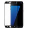 Folie Sticla Securizata Full Screen Curbata Samsung Galaxy S7 Edge, Negru