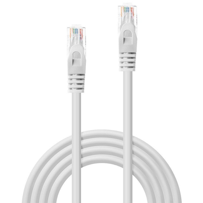 Cablu Lindy 2m Cat.6 U/UTP, White
