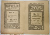 NUVELA , APARE DUMINICA , MARTIA SI JOIA , NR. 32 - 33 , CALUGARUL DELA SENDOMIR de FRANZ GRILLPARZER , EDITIE INTERBELICA