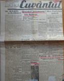 Cuvantul , ziar al miscarii legionare , 21 ianuarie 1938