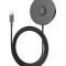 Incarcator Wireless Fast Charge Magnetic Hoco CW41 cu USB Tip-C, Negru