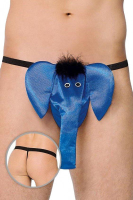 Chilot Funny Elefant cu Trompa Albastru foto