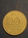 20 centimes 1981 franta