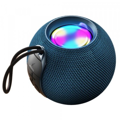 Boxa Portabila Bluetooth Yesido YSW13, 5W, RGB, Albastra foto