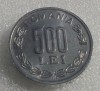 Moneda Romania 500 Lei 1999 Aluminiu UNC **