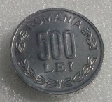 G5. ROMANIA 500 lei 1999 UNC **, Aluminiu