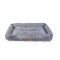 Pat pentru caini - 68 x 45 x 11 cm - gri Best CarHome