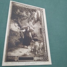 CARTE POSTALA JEANNE D&amp;#039;ARC INTERBELICA NECIRCULATA foto
