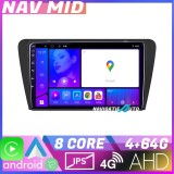 Navigatie dedicata Skoda Octavia 3 Android 12, 4GB RAM, 64GB, CarPlay