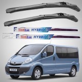 Cumpara ieftin Ștergătoare Opel Vivaro Bus L2H1 (2006&ndash;2014) Hibrid | Set față &ndash; TeamCar&reg;
