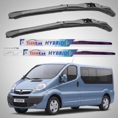 Ștergătoare Opel Vivaro Bus L2H1 (2006&ndash;2014) Hibrid | Set față &ndash; TeamCar&reg;