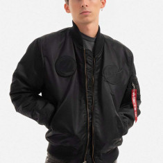 Alpha Industries geacă bomber MA-1 VF NASA bărbați, culoarea negru, de tranziție 166107.404-black