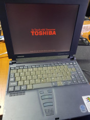 Laptop Vintage colectie TOSHIBA Portege 3410ct subtire 11.3&amp;quot; Windows 98 XP foto