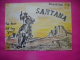 HOPCT 15107 BAVARIAN SANTANA -GERMANIA--CARTE POSTALA RADIO AMATOR / RADIOAMATORI CARICATURA -CIRCULATA