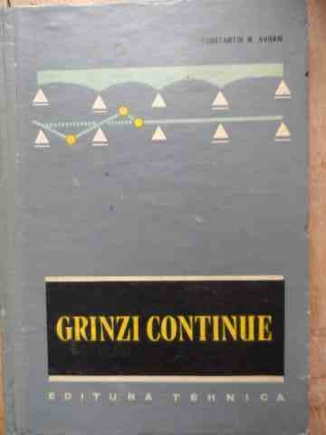 Grinzi Continue - C.n. Avram ,532584