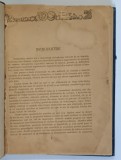 CARTE DE BUCATE de M. SEVASTOS , 1956 *LIPSA PAGINA DE TITLU