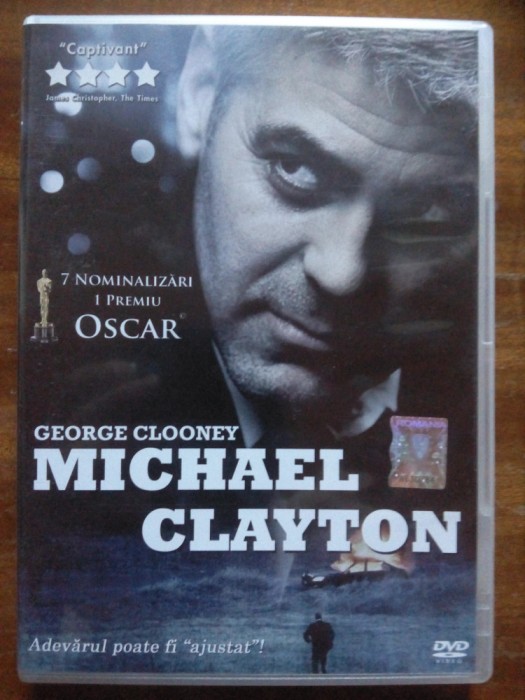 Michael Clayton - George Clooney, 7 nominalizari Oscar