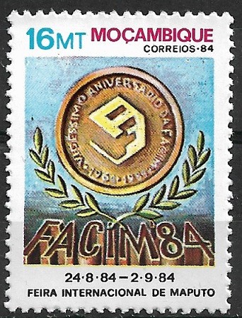 B0376 - Mozambic 1984 - Targul de la Maputo 1v.neuzat,perfecta stare