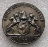 P3. MEDALIE Olanda castigator competitie canina KNKC Cynophilia 1956 25.32 gr 40 mm din bronz **, Europa