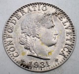 1.377 ELVETIA 20 RAPPEN 1931 B