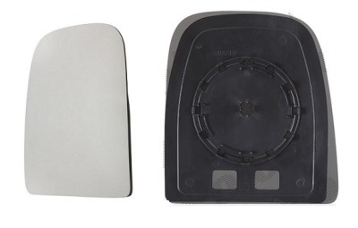 Geam oglinda exterioara cu suport fixare Iveco Daily, 05.2006-07.2014, Stanga, geam convex; cromat; superior; doar pentru oglinzi View Max, View Max foto