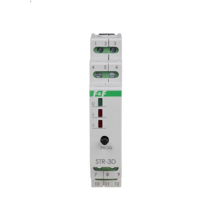 Controler Jaluzele Șină DIN 100-265VAC IP20 STR-3D