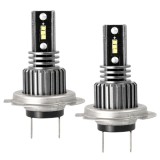 Set 2 becuri auto LED mini H7 PX26D, canbus, 12W/set, 12/24V
