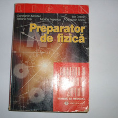 Preparator De Fizica - C. Mantea T. Pop M. Popescu I. Dobrin O. Baciu ,552116