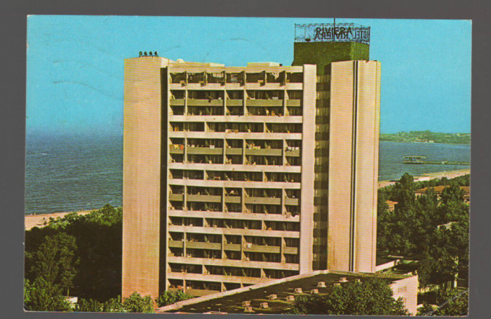CPIB 19641 CARTE POSTALA - MAMAIA. HOTELUL RIVIERA