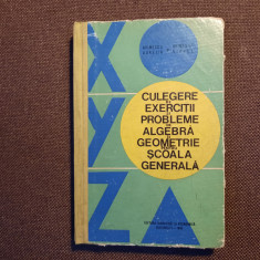 Aurelia Arimescu - Culegere de exercitii si probleme de algebra si geometrie