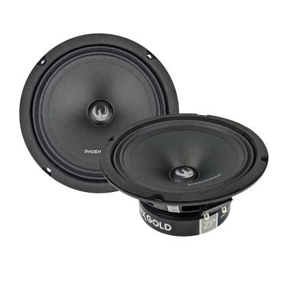 Difuzoare midrange Phoenix Gold ZP65 350 watts 165 mm 6.5&quot; 4 ohm CarStore Technology