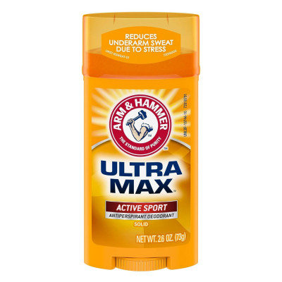 Antiperspirant, Arm &amp;amp; Hammer, UltraMax, Active Sport, cu Bicarbonat de Sodiu, 73 gr foto