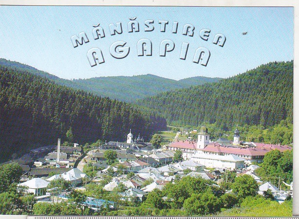 bnk cp Manastirea Agapia - Vedere - necirculata