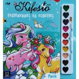 Kifestő fest&eacute;kekkel &eacute;s ecsettel - P&oacute;nik