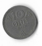 Moneda 10 ore 1942 - Norvegia
