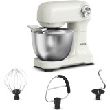 Robot de bucatarie Tefal Bake Easy QB140AF0, 500W, 12 trepte de viteza, bol 3.5L, functie Pulse, design compact, tel pentru oua, accesoriu mixat, carl