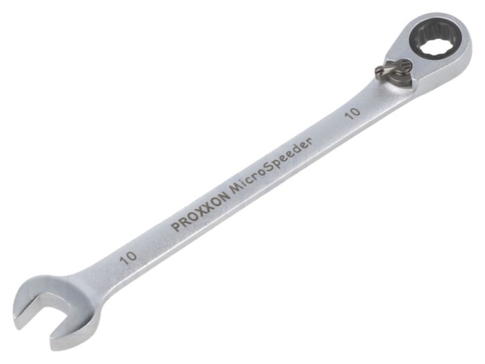 Cheie combinată cu piedică 10mm MicroSpeeder