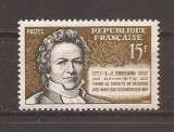 Franta 1957 - 100 de ani de la moartea lui Th&eacute;nard, MNH