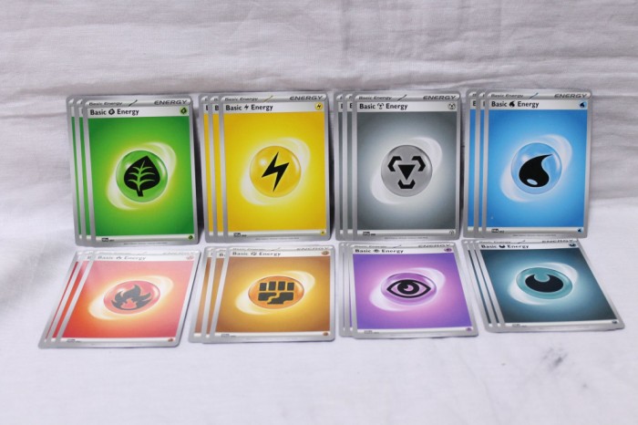 Lot 120 cartonase Pokemon energie originale trading card - limba engleza