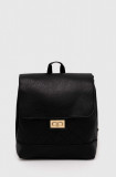 Answear Lab rucsac femei, culoarea negru, mic, neted