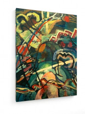 Tablou pe panza (canvas) - Wassily Kandinsky - Draft I - White Border foto