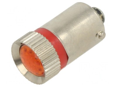 Lampă Control LED Roșie 24VDC foto