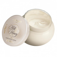 Crema hranitoare pentru maini si corp Milk &amp;amp; Honey Gold (Oriflame) foto