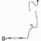 Conducta / cablu frana VW NEW BEETLE (9C1, 1C1) (1998 - 2010) TRW PHD942