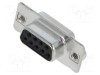 Conector D-Sub 9 pini mamă lipire aurit 7,5A CONEC