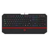 Tastatura gaming Redragon Karura 2 neagra iluminare RGB