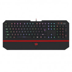 Tastatura gaming Redragon Karura 2 neagra iluminare RGB foto