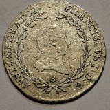 Austria 20 kreuzer 1815 B argint Francisc l