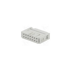 Conector IDC, 14 pini, pas pini 2.54mm, AMPHENOL - 71600-014LF